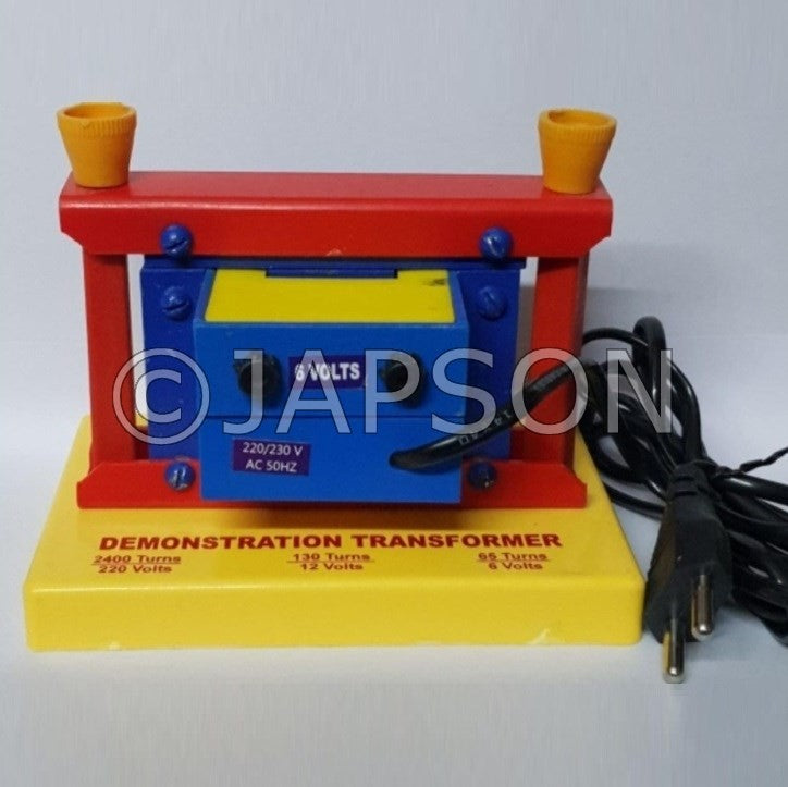 Demonstration Transformer with 2 Secondary Coils Demonstration Transformer with 2 Secondary Coils